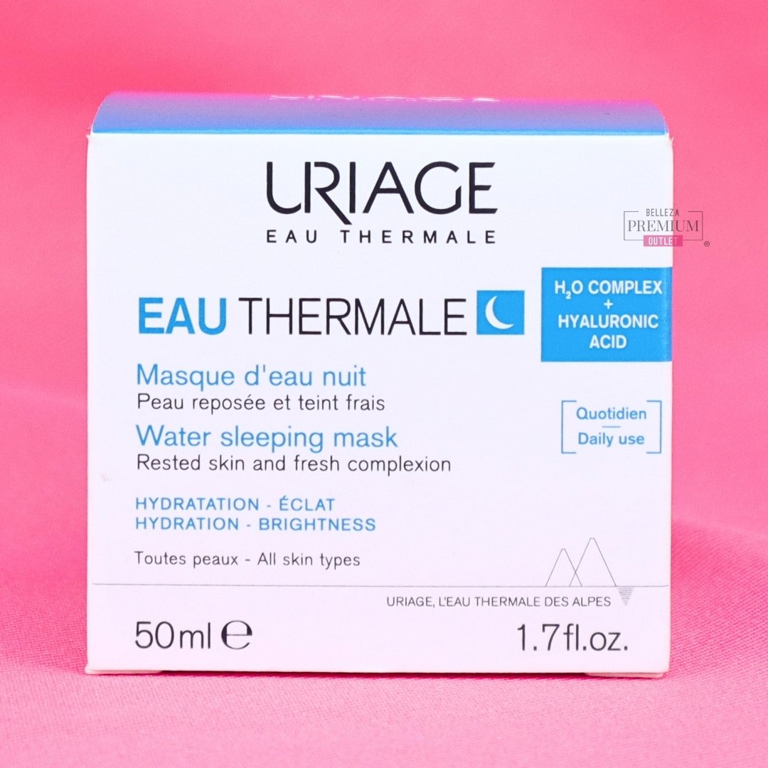 Uriage Eau Thermal Sleep Mask 50ml: Brillante hidratación nocturna para una piel radiante al despertar