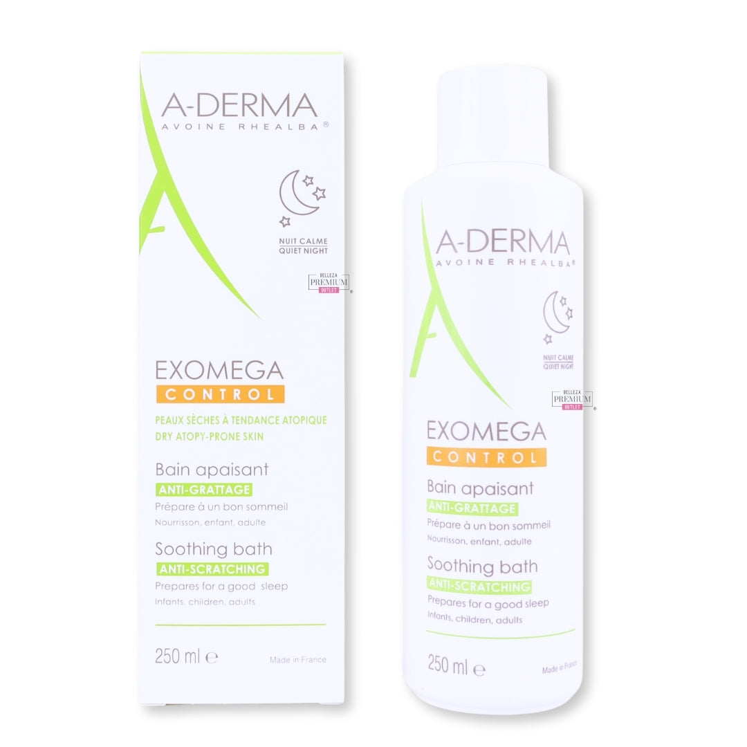 A-Derma EXOMEGA Control Kalmerend Bad 250ml: El indispensable baño calmante para pieles sensibles y atópicas