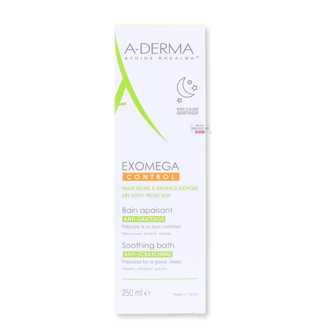A-Derma EXOMEGA Control Kalmerend Bad 250ml: El indispensable baño calmante para pieles sensibles y atópicas