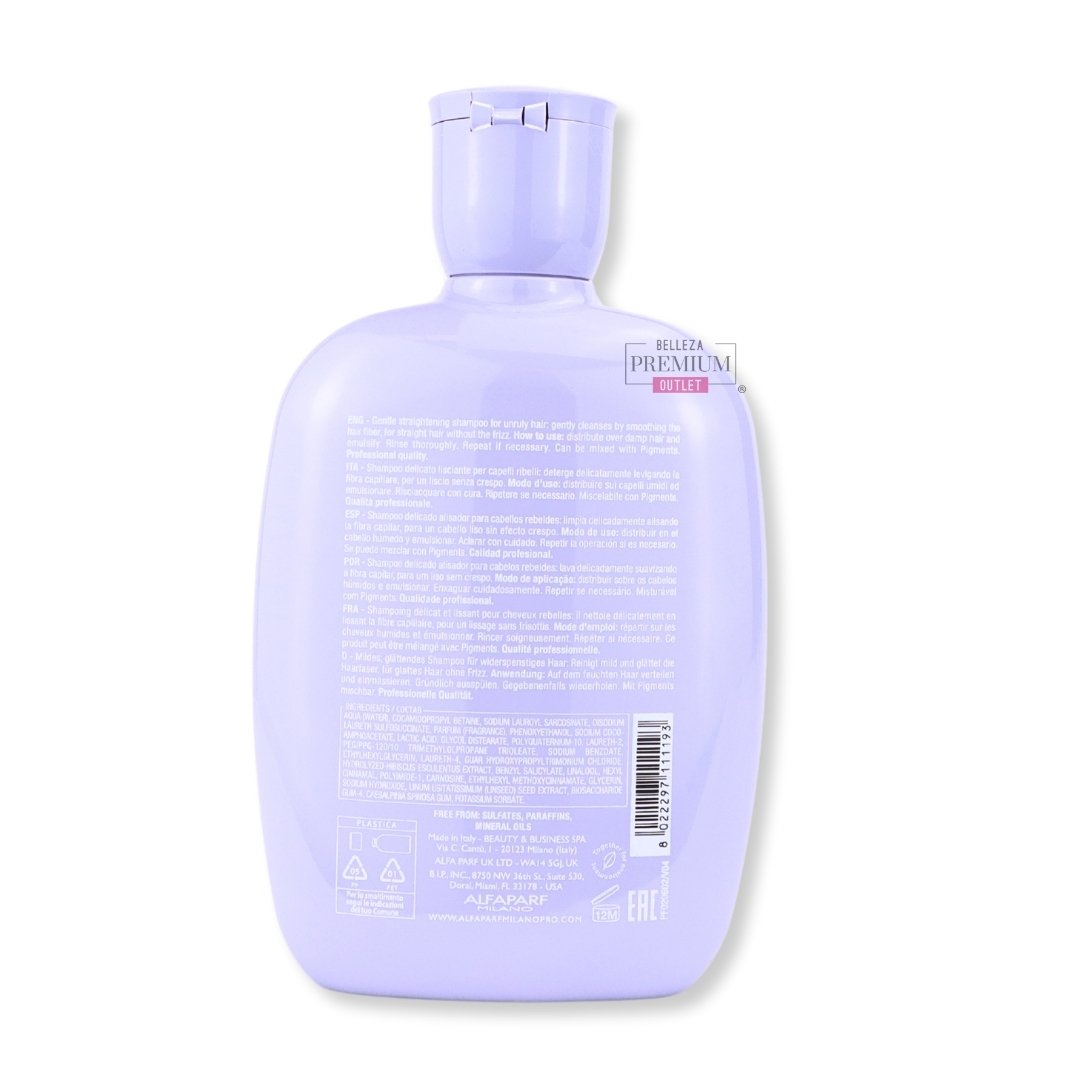 ALFAPARF SHAMPOO 250ML SDL SMOOTH: El Poderoso Aliado para un Cabello Sedoso