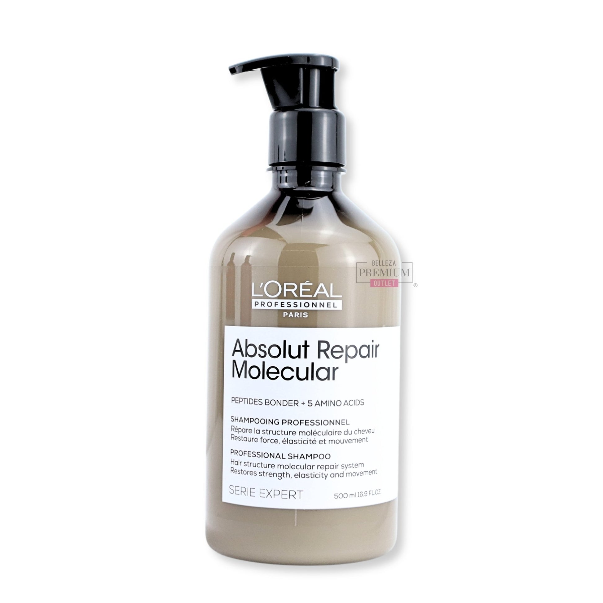L'Oréal Professionnel Serie Expert Absolut Repair Molecular Shampoo 500ml: moléculas reparadoras para un cabello radiante