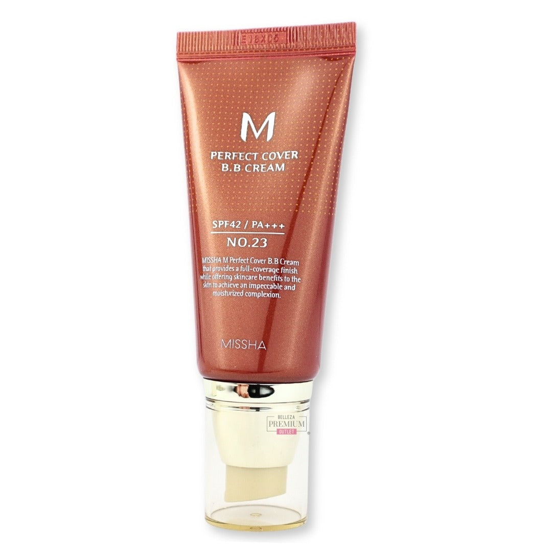M Perfect Covering BB Cream SPF42 PA+++, No.23 Natural Beige: El Infalible Todo en Uno para una Piel Perfecta