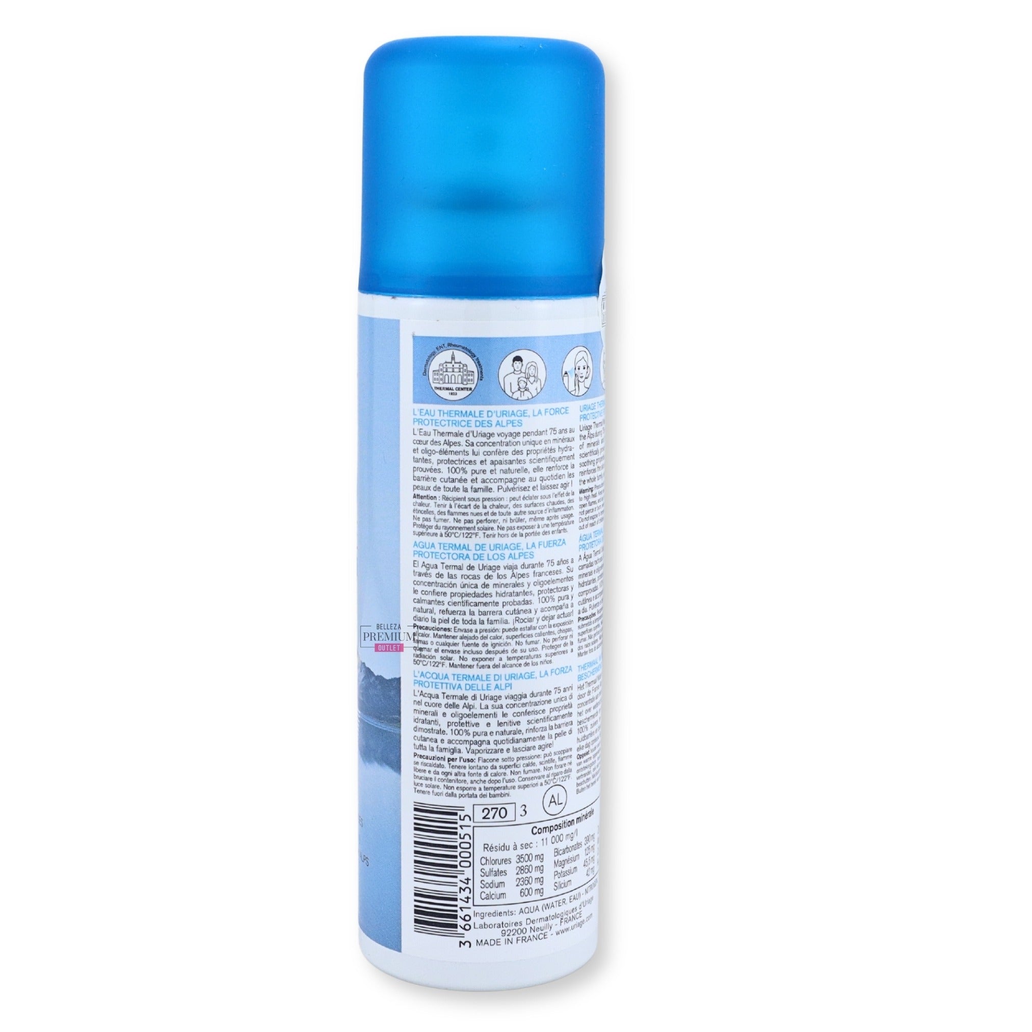 Uriage Eau Thermale Water Spray 150ml: El Reconocido Spray Refrescante para tu Piel
