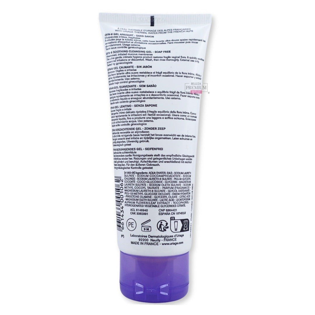 Uriage GYN 8 T 100ml: El Magnífico Cuidado Íntimo para tu Bienestar