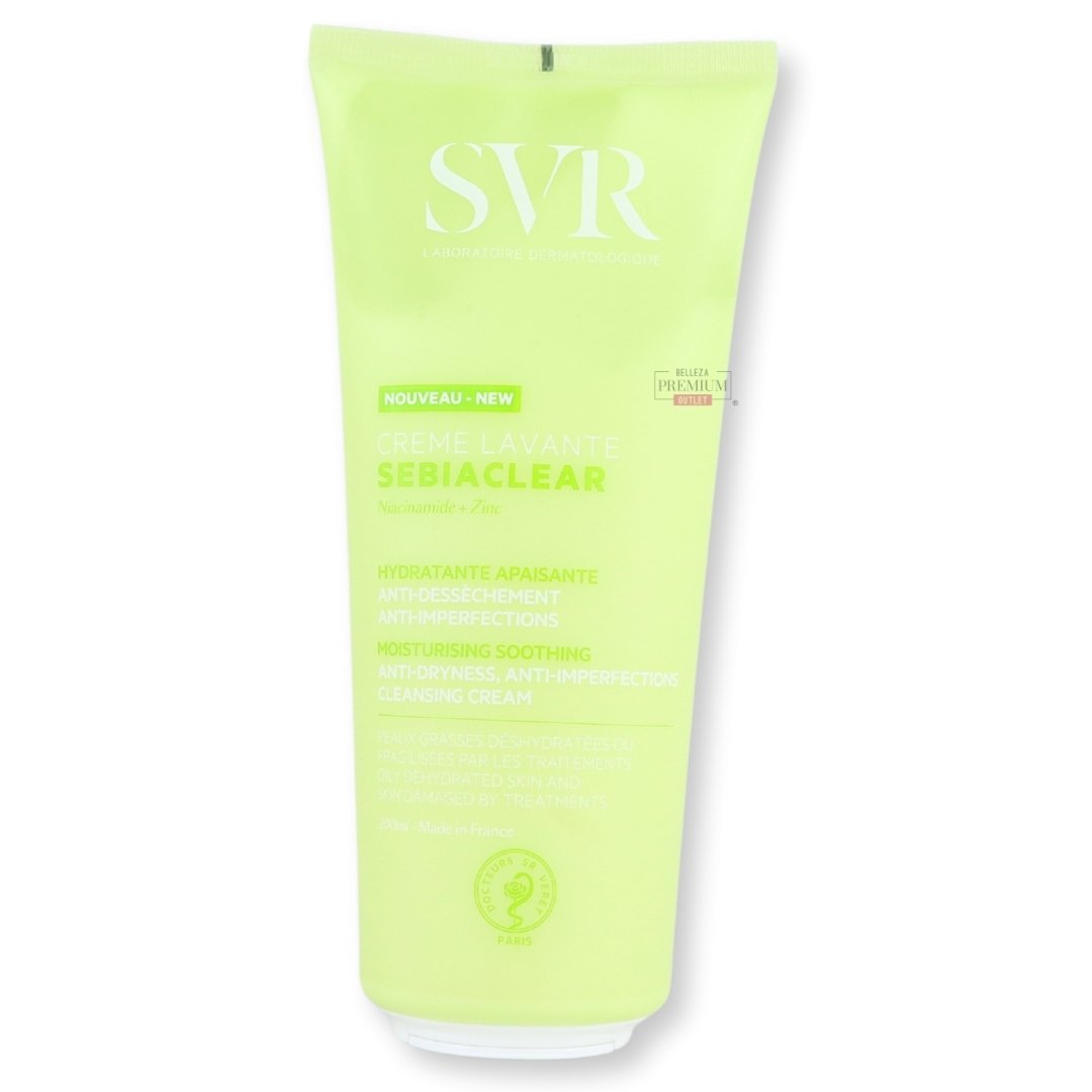 SVR Sebiaclear Crème Lavante: Un Limpiador Facial Fascinante para Pieles Grasas