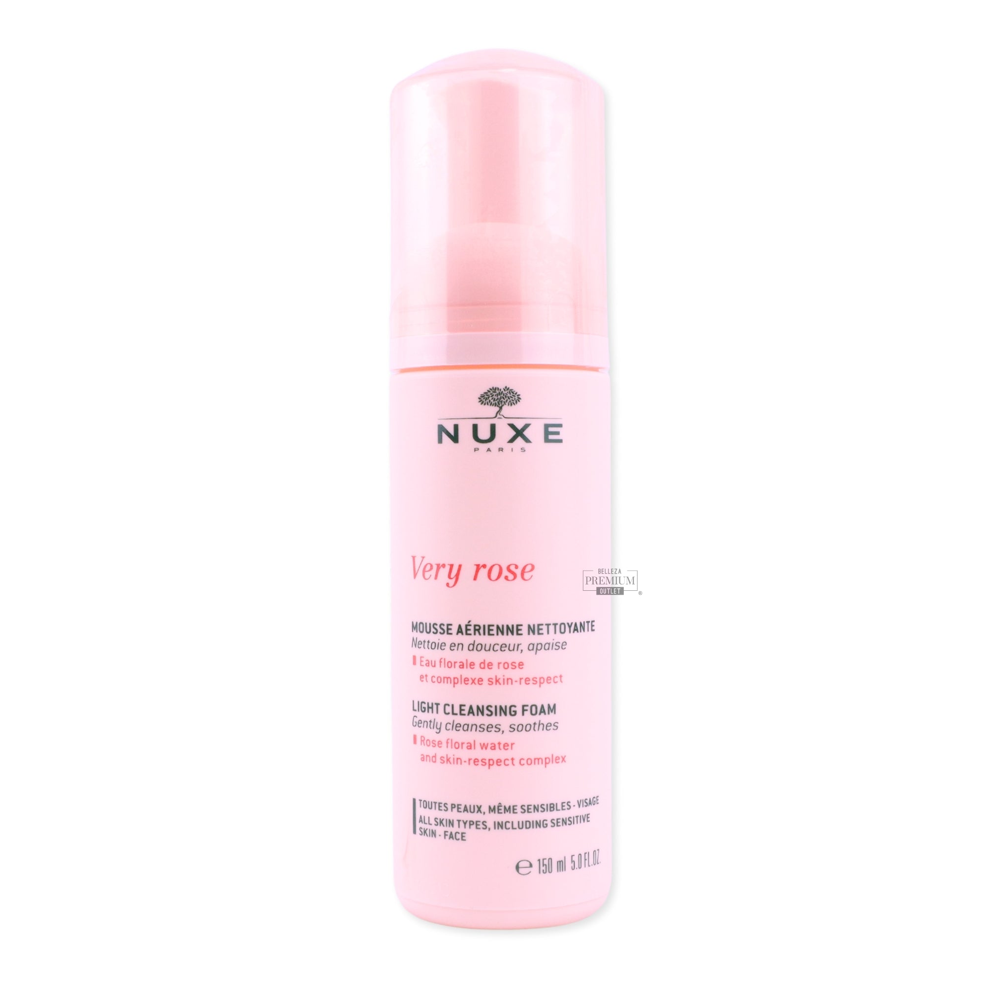 NUXE CLEANSING FOAM VERY ROSE 150ML