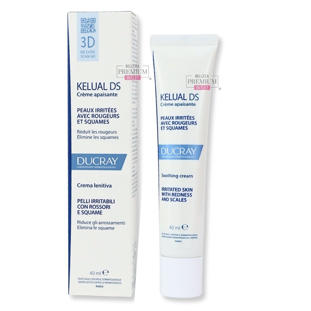 Ducray Kelual DS Soothing Cream 40ml: Impactante alivio para la dermatitis seborreica