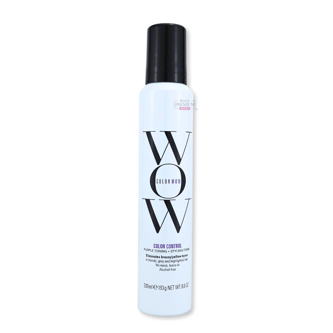 Color Wow Foam 200ml Control Purple Toning: La Espuma Fenomenal para Cabello Rubio