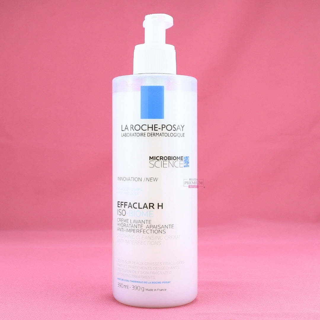 La Roche-Posay Effaclar H ISO-Biome Soothing Cleansing Cream 390ml DISPENSADOR ROTO