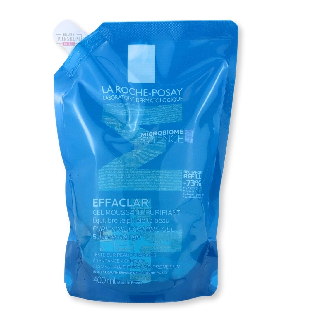 La Roche-Posay Effaclar Cleansing Gel 400ml Refill: Asombrosa Limpieza para Pieles Grasas y Sensibles