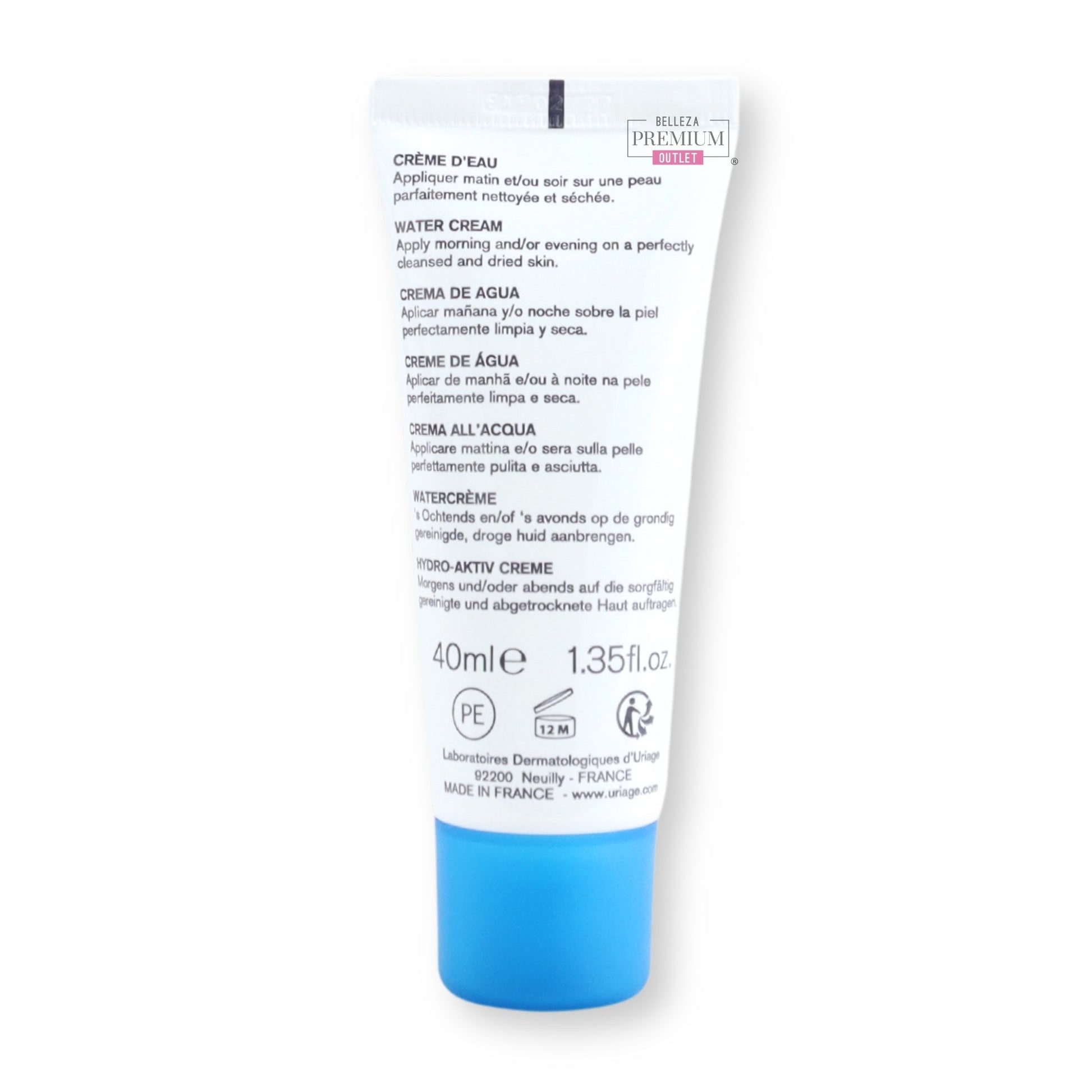 Uriage Eau Thermale Light Water 40ml: El Hidratante Indispensable para una Piel Radiante