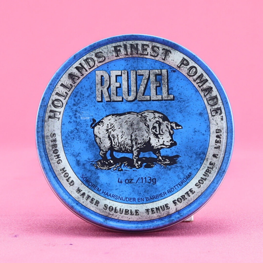 Reuzel Strong Hold High Sheen Pomade Blue 113gr DAÑADO