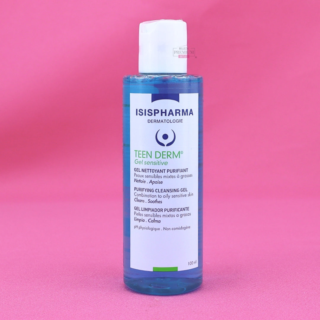 Isispharma TEEN DERM Gel sensitive 100ml TAPA ROTA