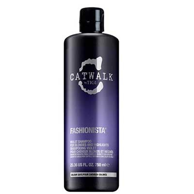 TIGI Catwalk Fashionista Violet Shampoo 300ml – El Secreto del Rubio Radiante