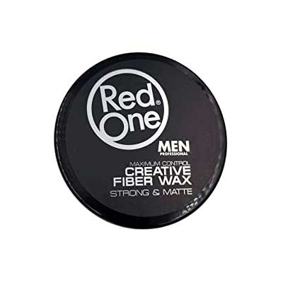 Red One Creative Fiber Wax Strong & Mate Cera para Cabello Mate 100ml: Un Estilo Majestuoso y Duradero