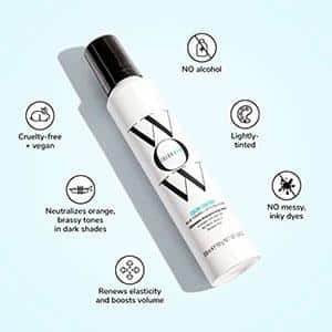 Color Wow Color Control Blue Toning + Styling Foam 200 ml – Espuma Neutralizadora de Tonos Amarillos con Fijación