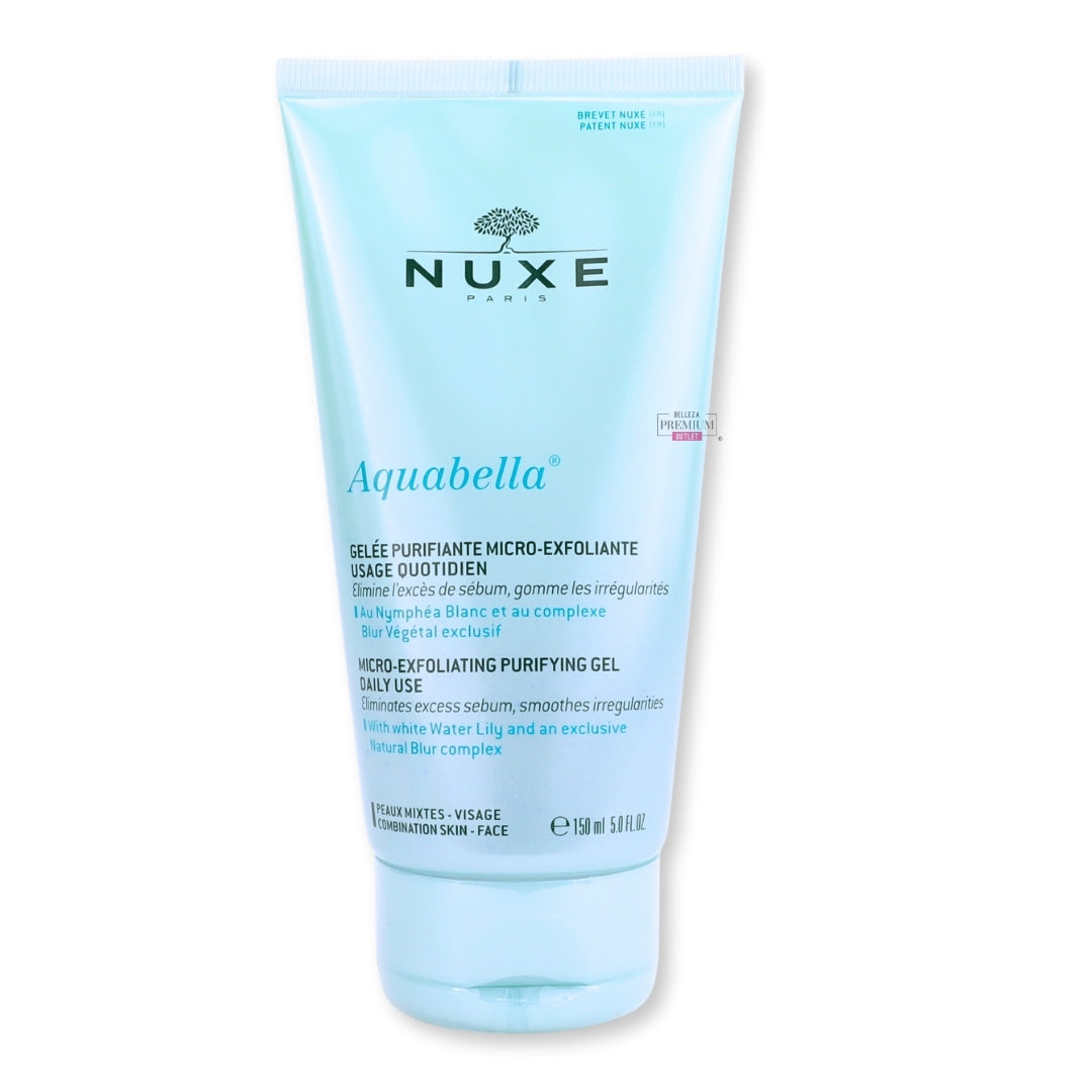 Nuxe Aquabella Micro-Exfoliating Purifying Gel 150ml: El cautivador gel limpiador para una piel fresca y purificada