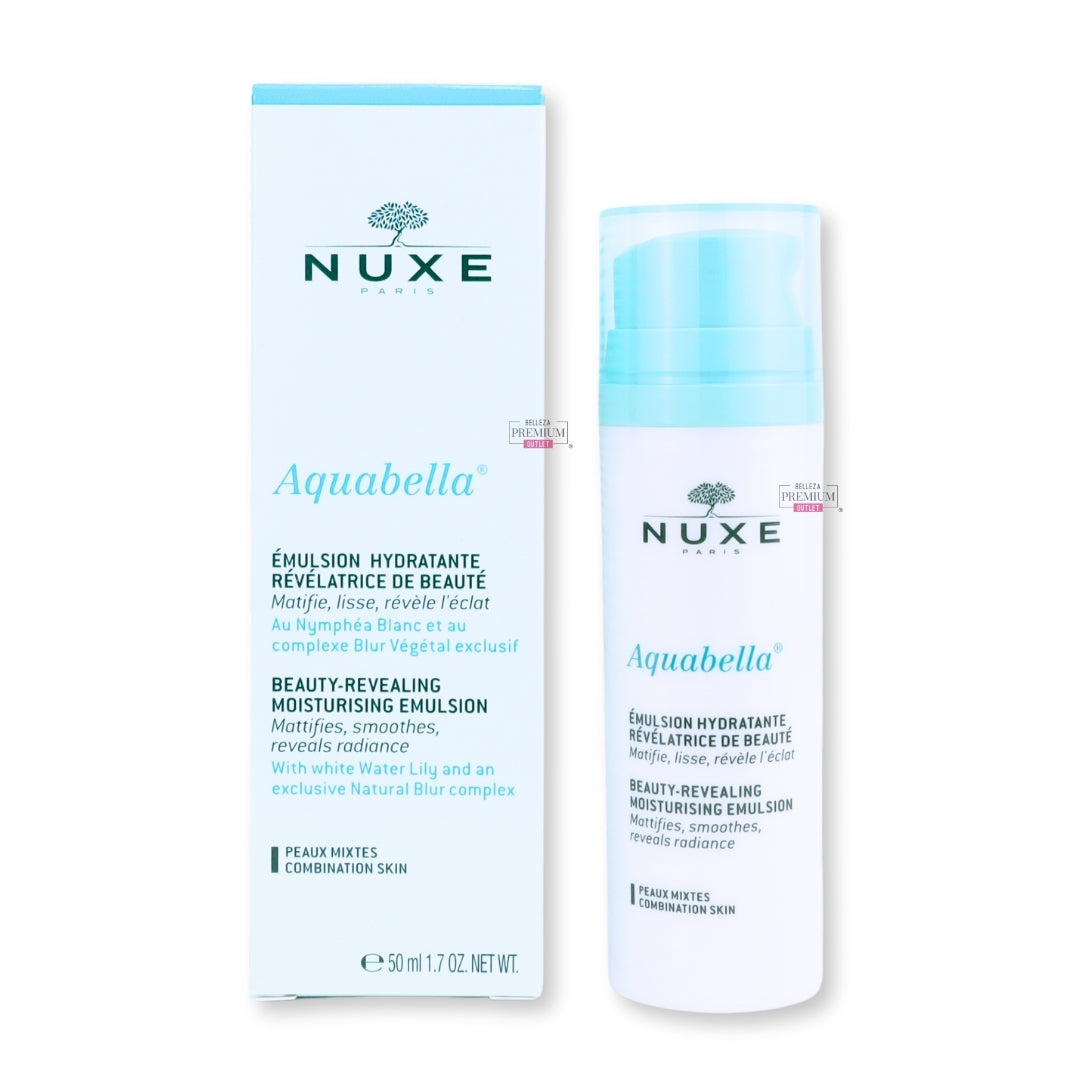 Nuxe Aquabella Beauty Revealing Moisturising Emulsion 50ml: La fenomenal emulsión hidratante para una piel fresca y equilibrada