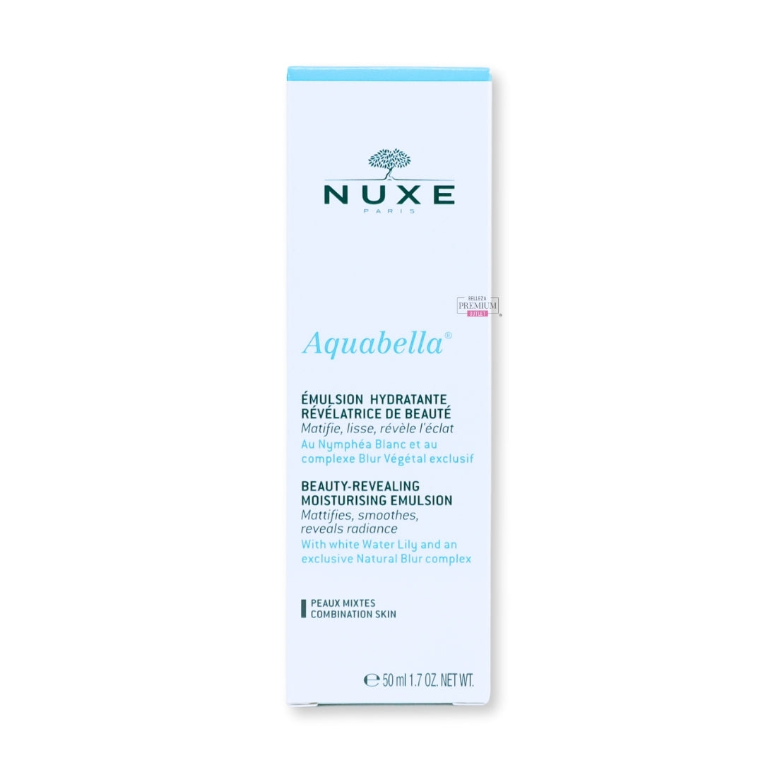 Nuxe Aquabella Beauty Revealing Moisturising Emulsion 50ml: La fenomenal emulsión hidratante para una piel fresca y equilibrada