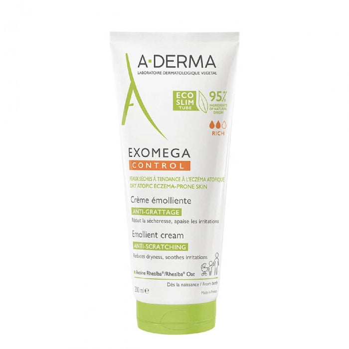 A-Derma Exomega Control Emollient Cream  200Ml