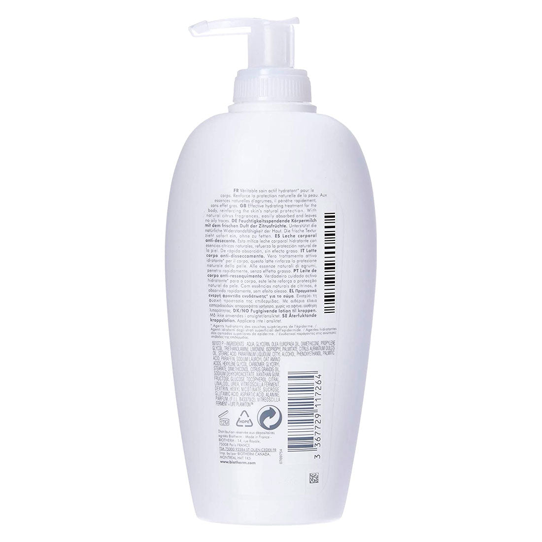 Biotherm Lait Corporel L’Original 400ml – Hidratación Corporal Antisequedad