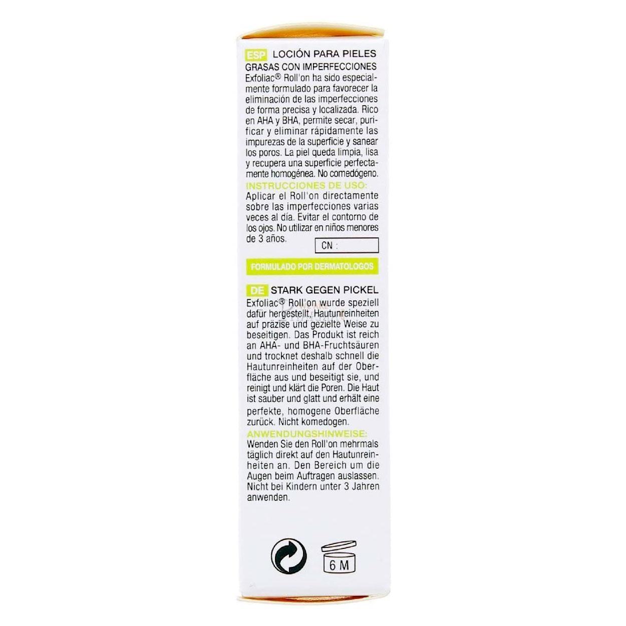 Noreva Exfoliac Roll On 5ml