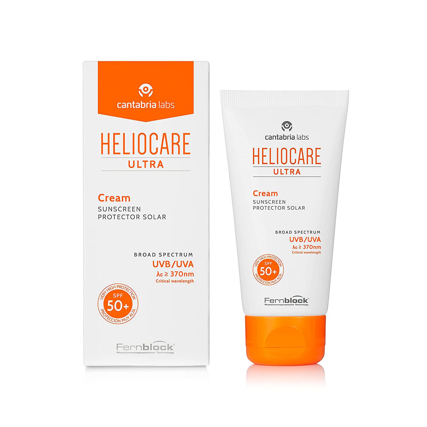 Heliocare Ultra Crema Tono Cooper SPF 50+ 50ml – Protección Solar Avanzada y Color Natural