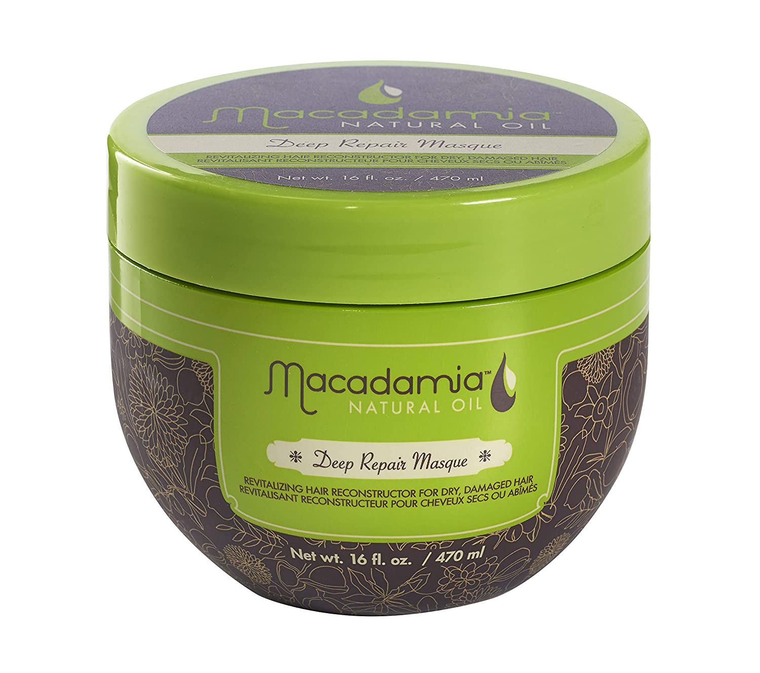 Macadamia Deep Repair Masque 470ml | Mascarilla Intensiva de Reparación Profunda para Cabello Dañado