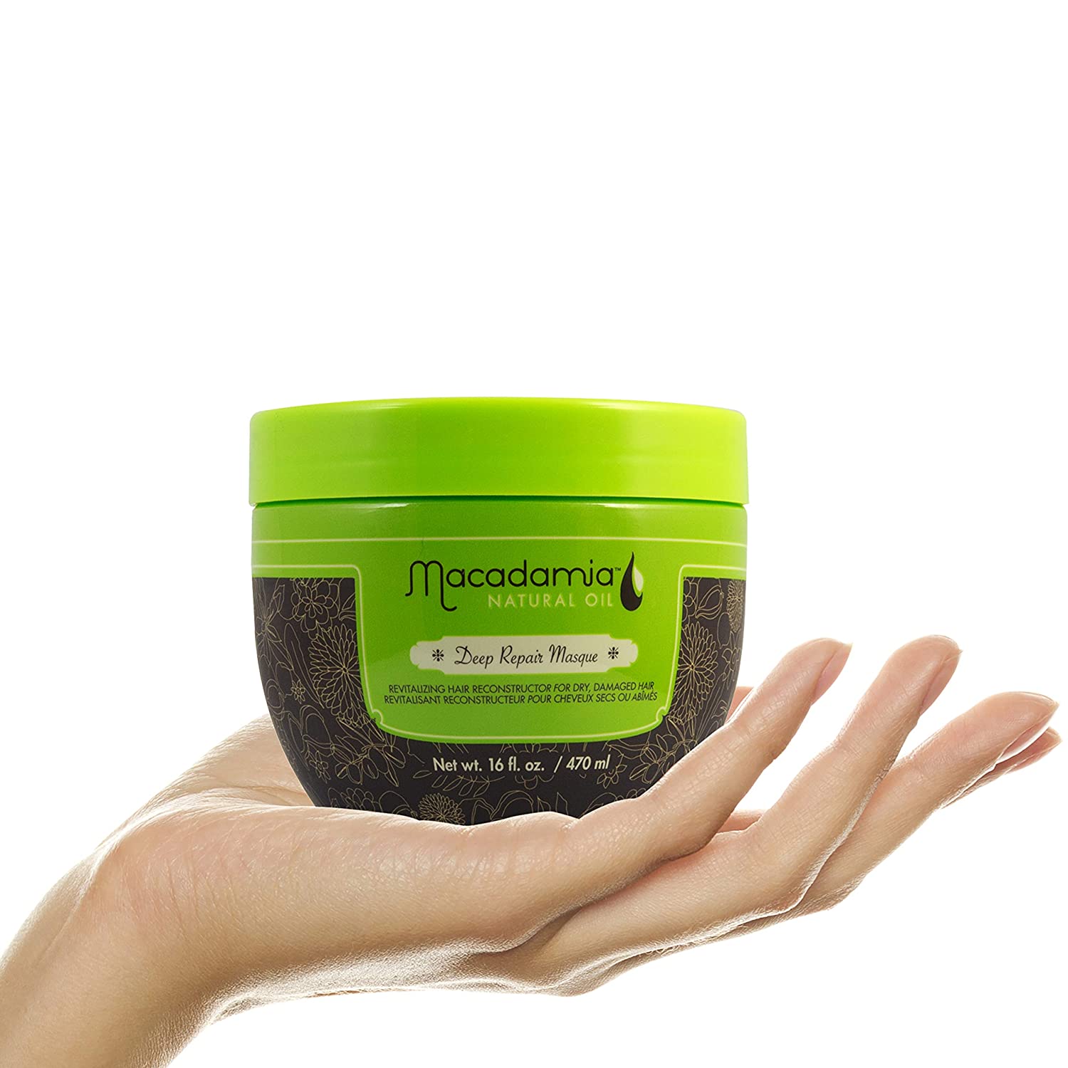Macadamia Deep Repair Masque 470ml | Mascarilla Intensiva de Reparación Profunda para Cabello Dañado
