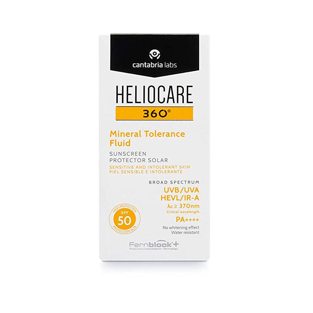 Heliocare 360° Mineral Tolerance Fluid 50ml – Protección Solar Mineral Avanzada