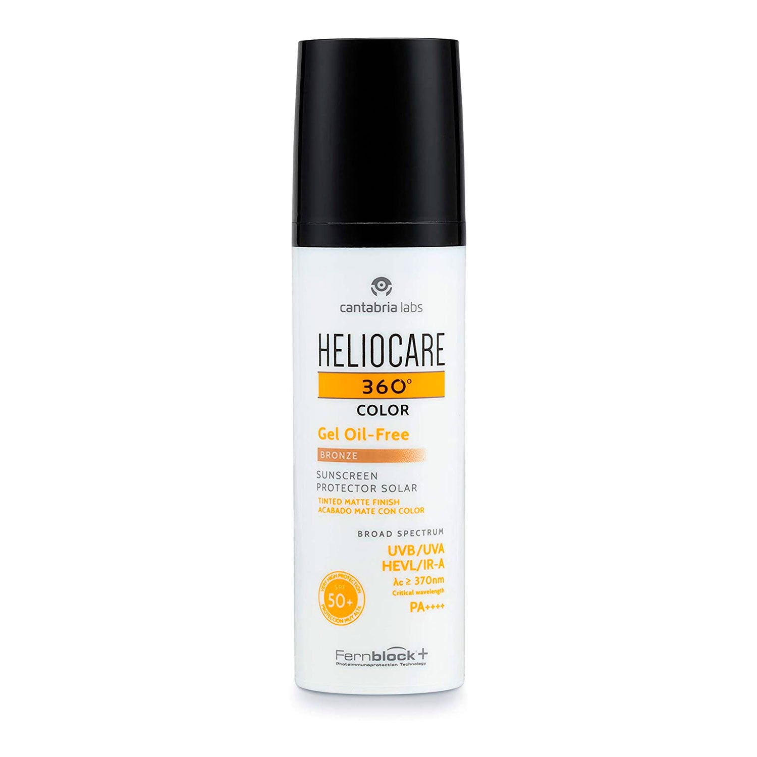 Heliocare 360° Color Gel SPF50+ Tono Bronze 50ml – Protección solar con acabado bronceado y natural