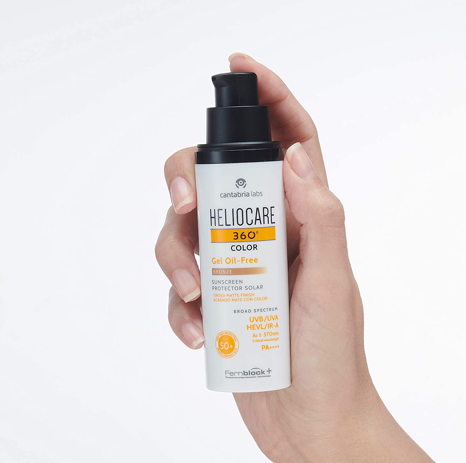 Heliocare 360° Color Gel SPF50+ Tono Bronze 50ml – Protección solar con acabado bronceado y natural