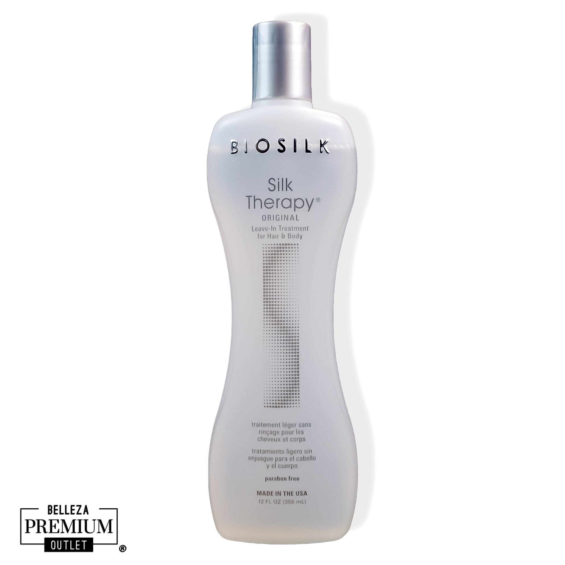 BioSilk Silk Therapy 355ml – Tratamiento Capilar Reparador y Brillante