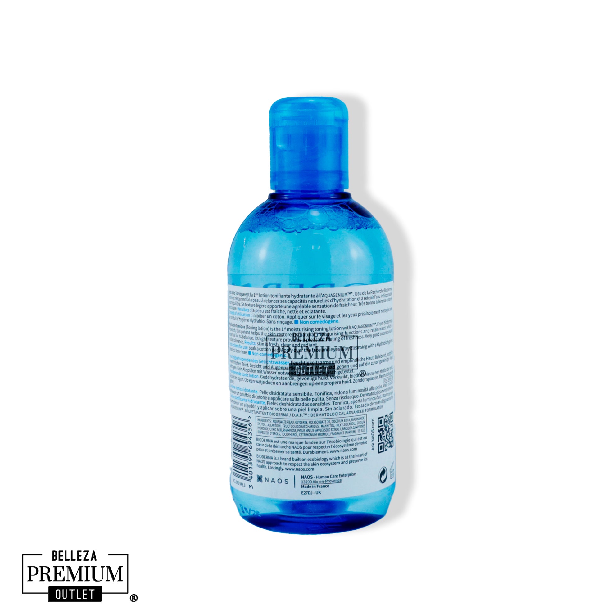 Bioderma Hydrabio Toning Lotion 250ml – Loción Tónica Hidratante para Piel Sensible y Deshidratada