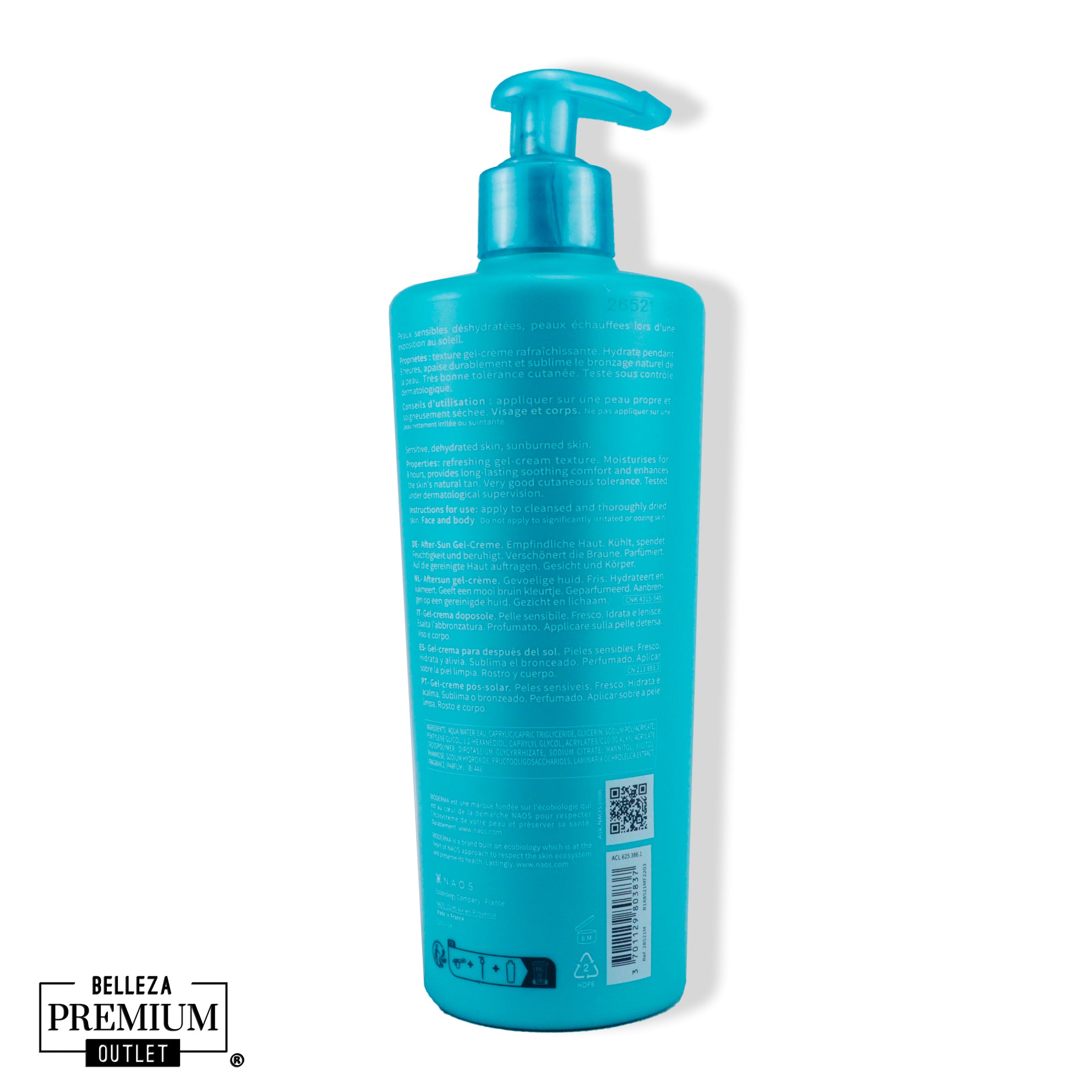 Bioderma Photoderm After Sun Gel Crème 500ml: Esencial Cuidado Post-Sol para tu Piel