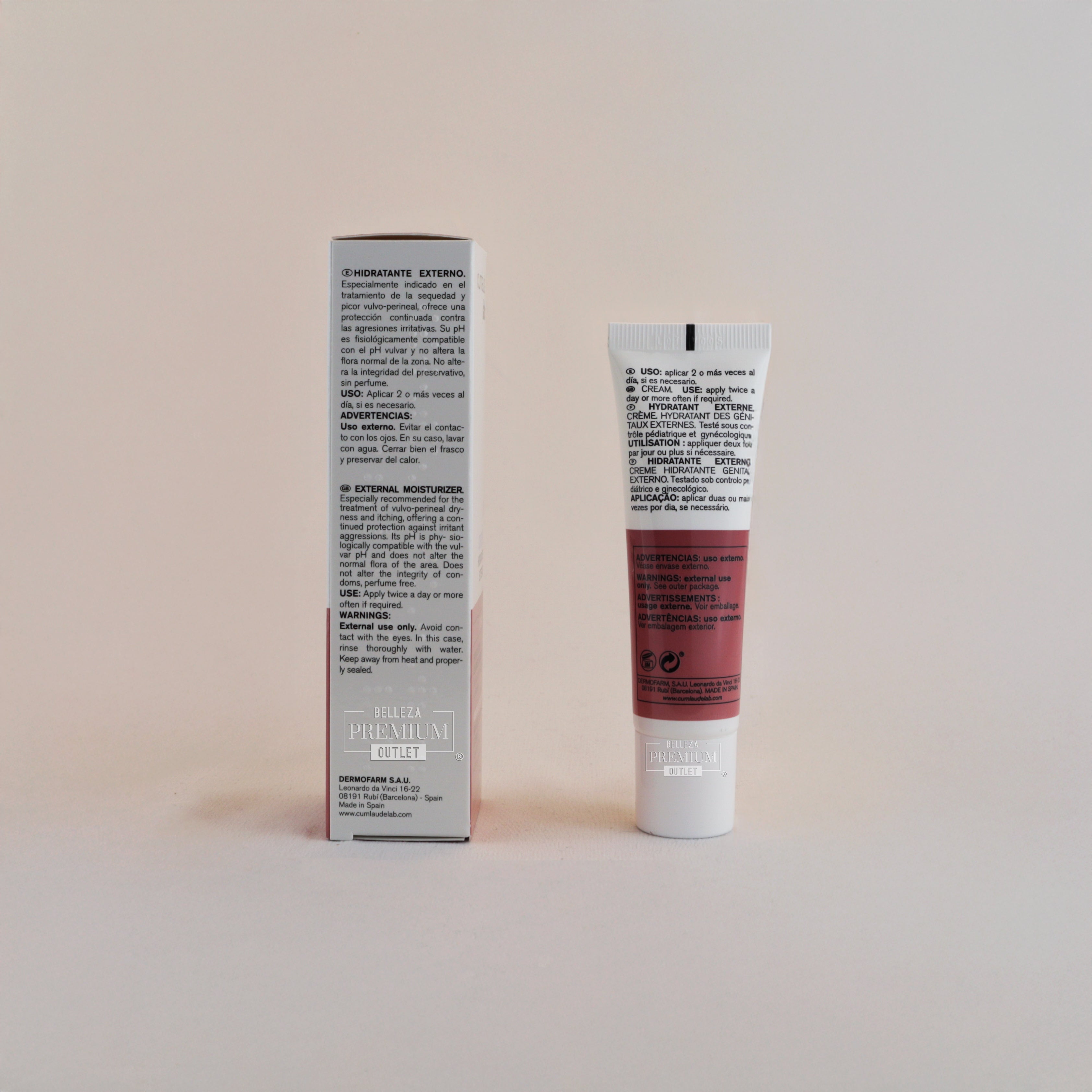 CUMLAUDE Origyn Hidratante Externo Crema 30ml: Confort y Protección para tu Zona Íntima Todos los Días