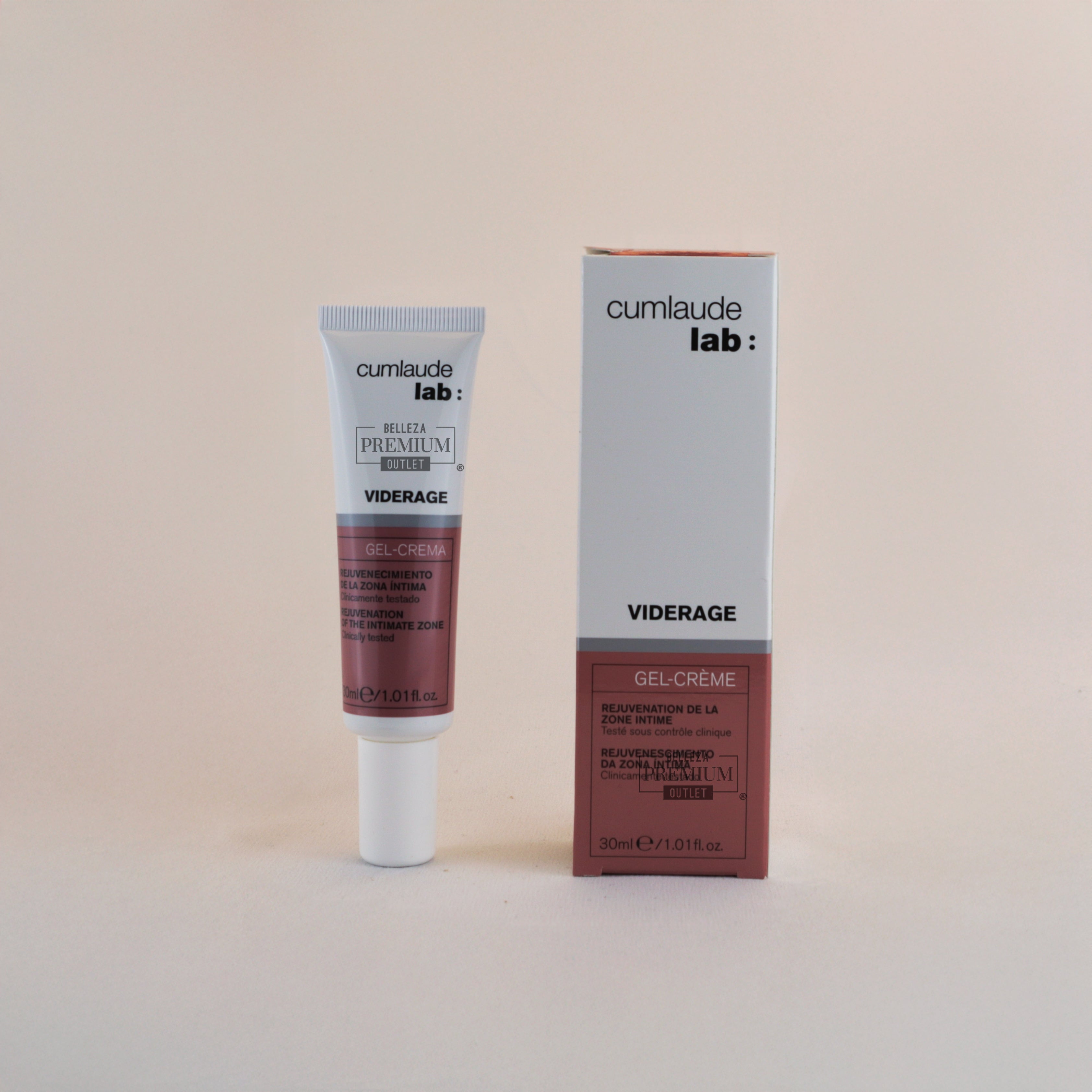 CUMLAUDE Viderage Gel Crema 30ml: Rejuvenece, Hidrata y Fortalece Tu Zona Íntima con Ciencia y Confort