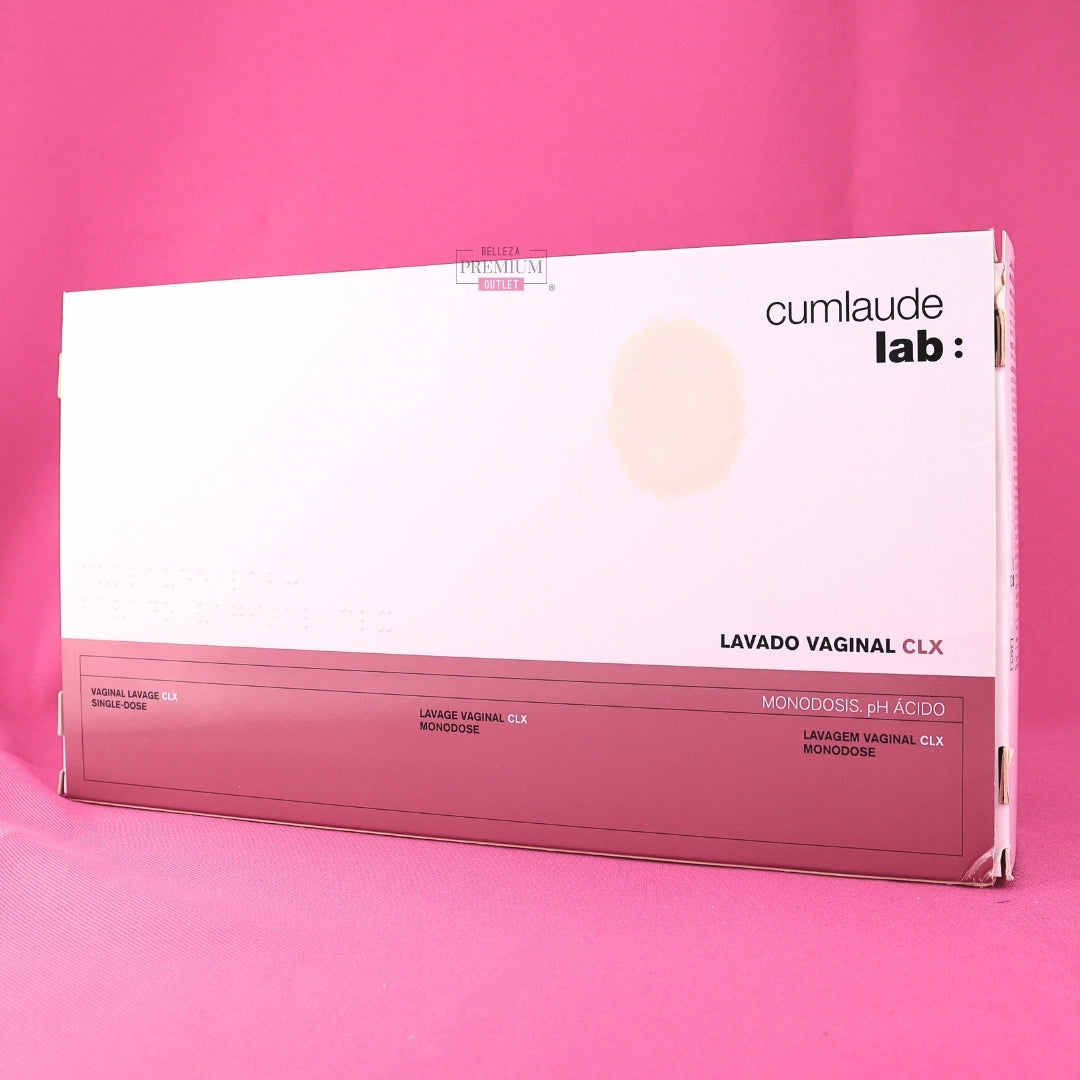 Cumlaude CUM LAVADO VAGINAL CLX 140ML MD CAJA MANCHADA/ PRODUCTO DERRAMADO