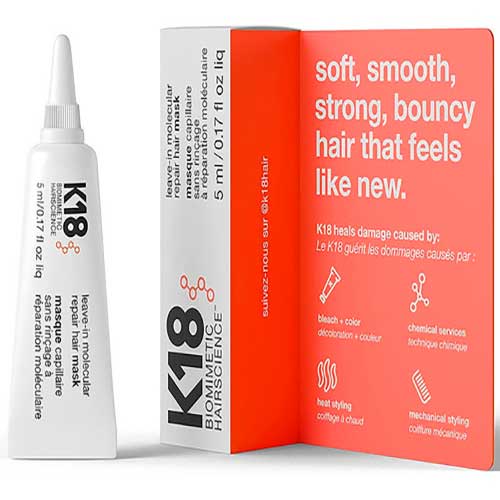 K18 Hair Mask 5ml – Mascarilla Capilar Reparadora