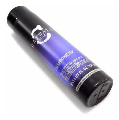 TIGI Catwalk Fashionista Violet Shampoo 300ml – El Secreto del Rubio Radiante