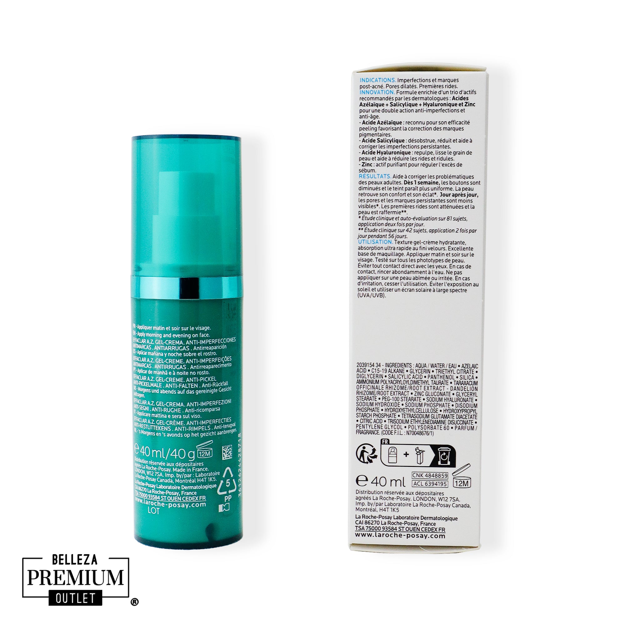 Effaclar AZ Gel Cream 40ml