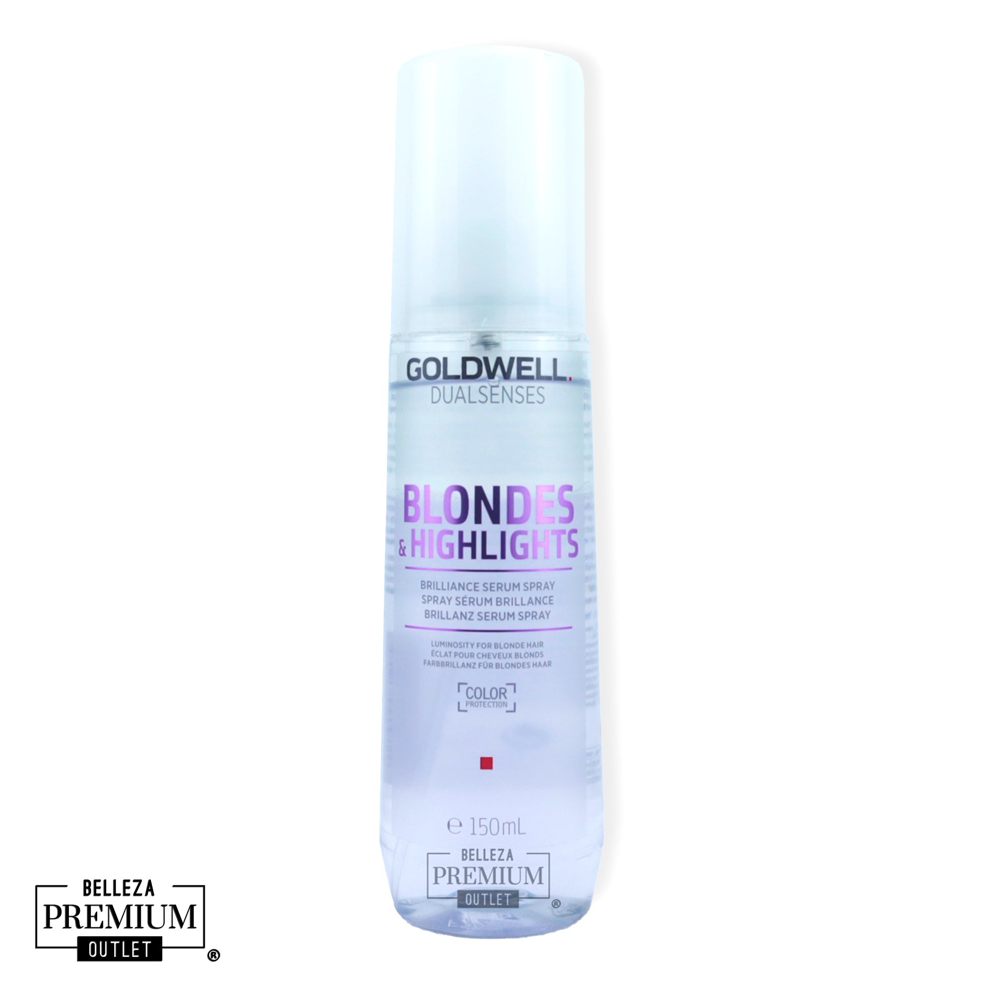Goldwell DualSenses Bl&Hl Brilliance Serum Spray 150ML-Brillo Instantáneo y Protección para Rubios con Goldwell Brilliance Serum Spray