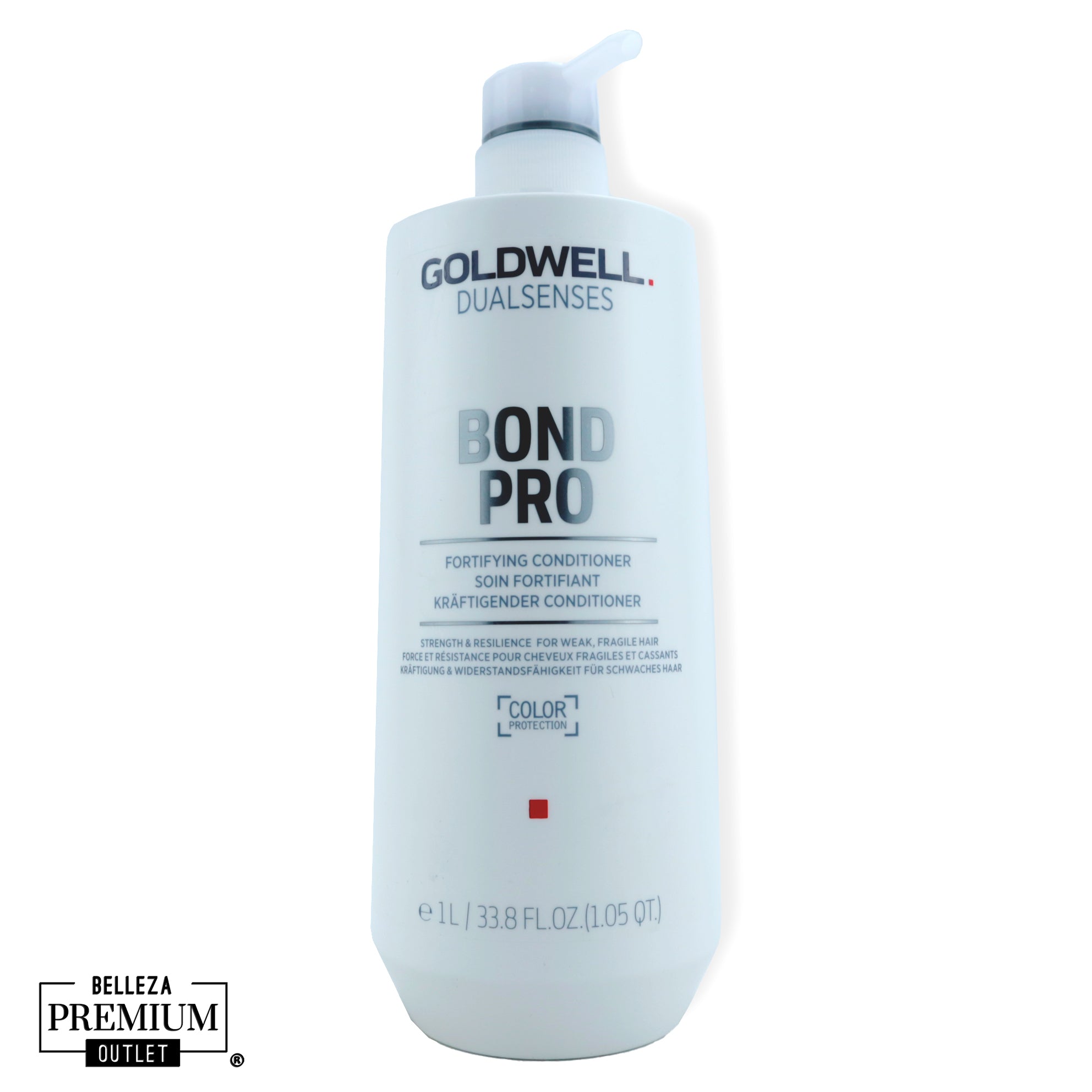 Goldwell Dualsenses Bond Pro Fortifying Conditioner 1000ml: Innovador acondicionador para reparar cabello debilitado.