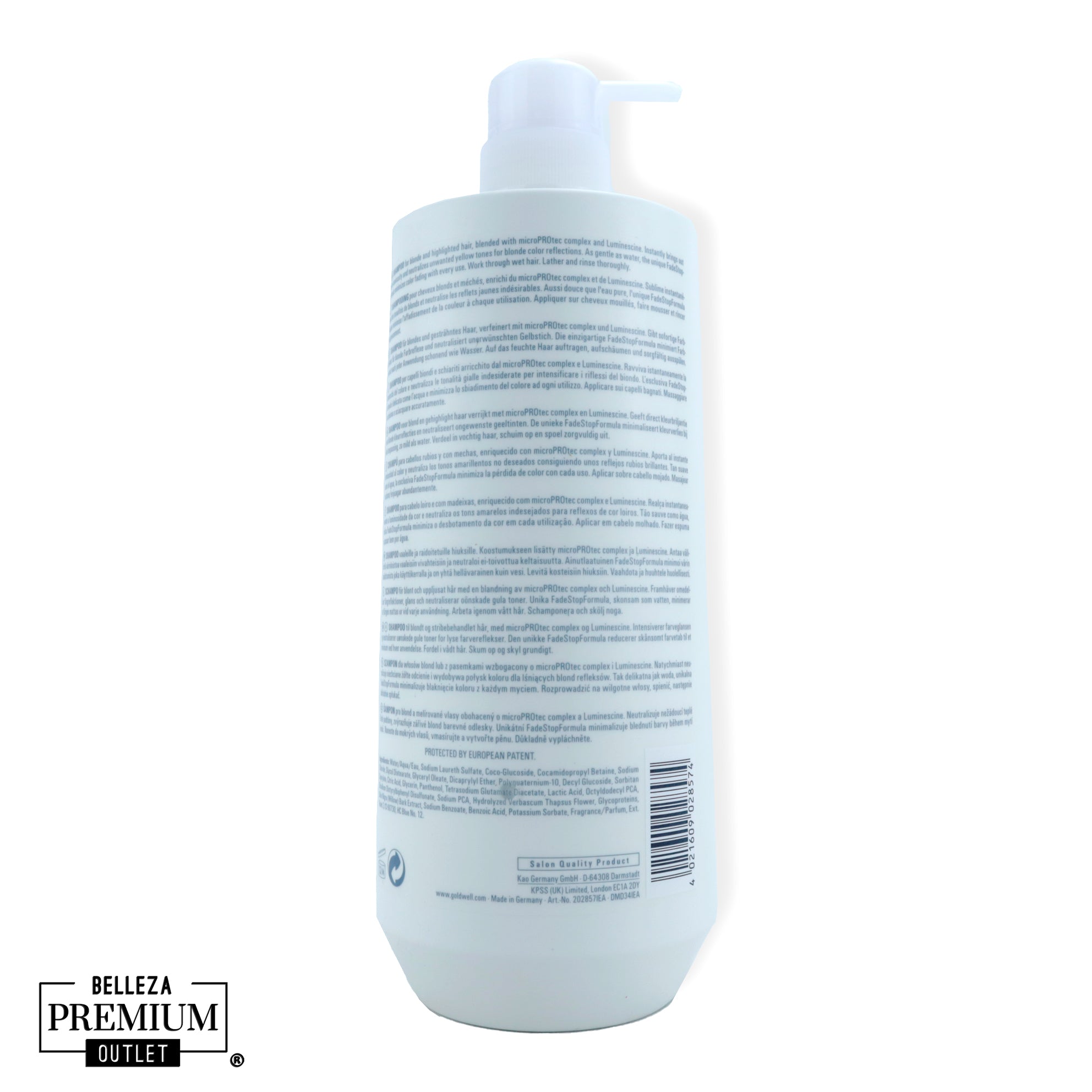 Goldwell Dualsenses Bond Pro Fortifying Conditioner 1000ml: Innovador acondicionador para reparar cabello debilitado.