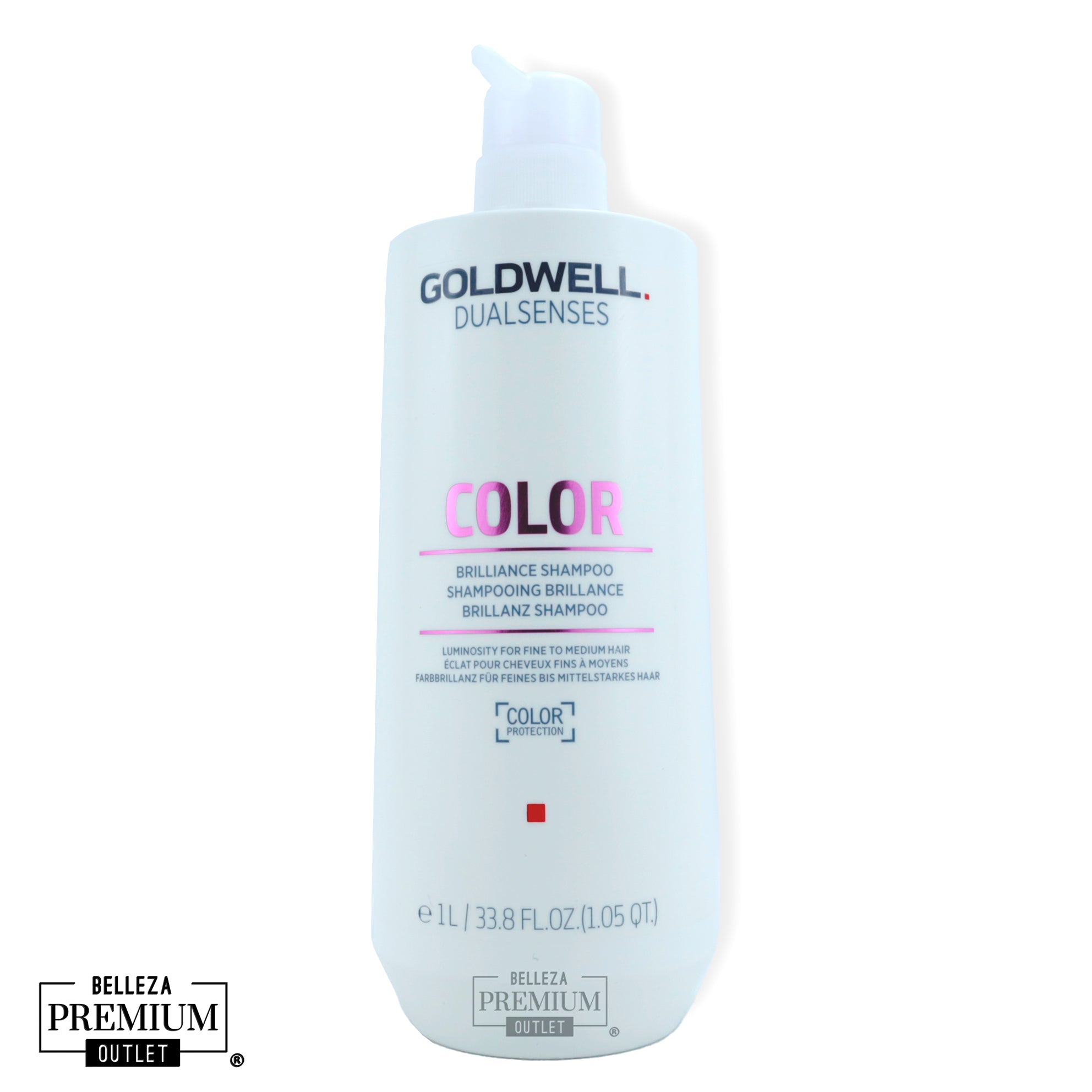 Goldwell Dualsenses Color Brilliance Shampoo 1000ml: El brillante Shampoo para cabellos teñidos.