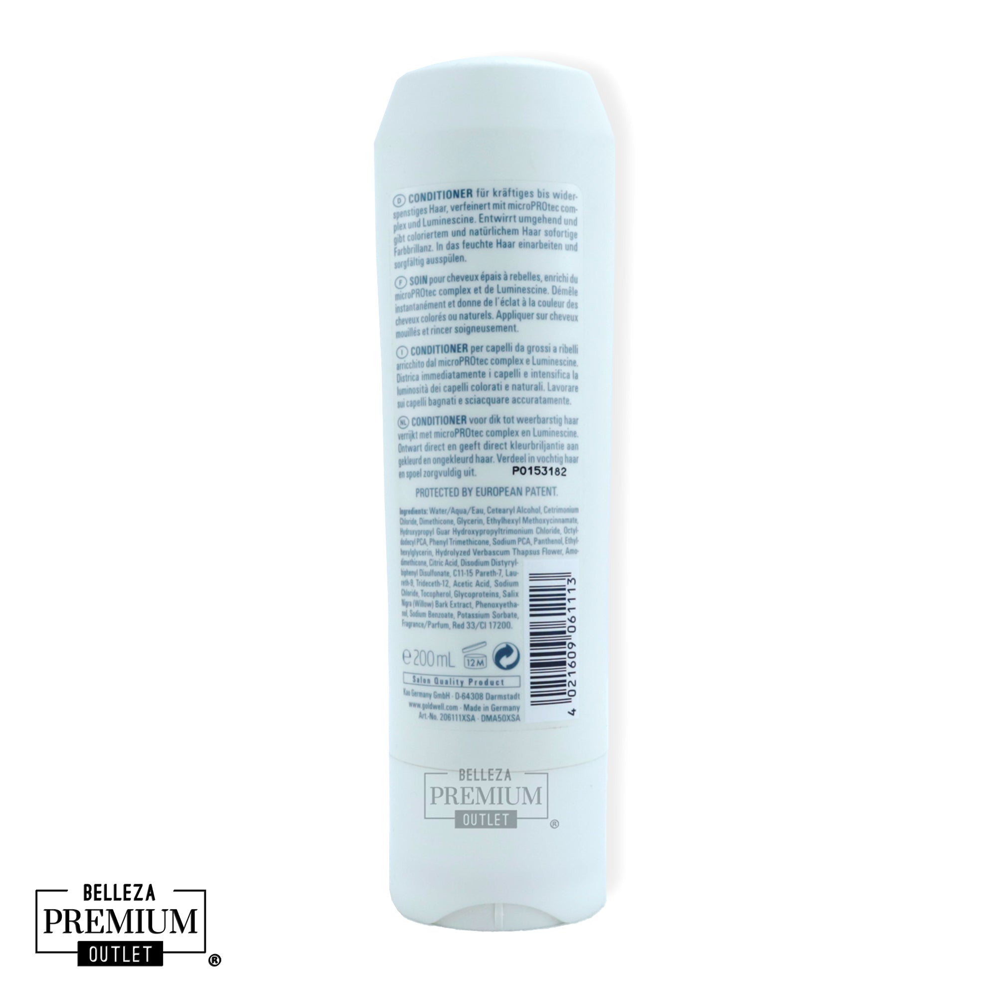 Goldwell Acondicionador Protector de Color 200 ml-Brillo Rico y Protección Intensa con Goldwell Color Extra Rich Brilliance Conditioner 200 ml