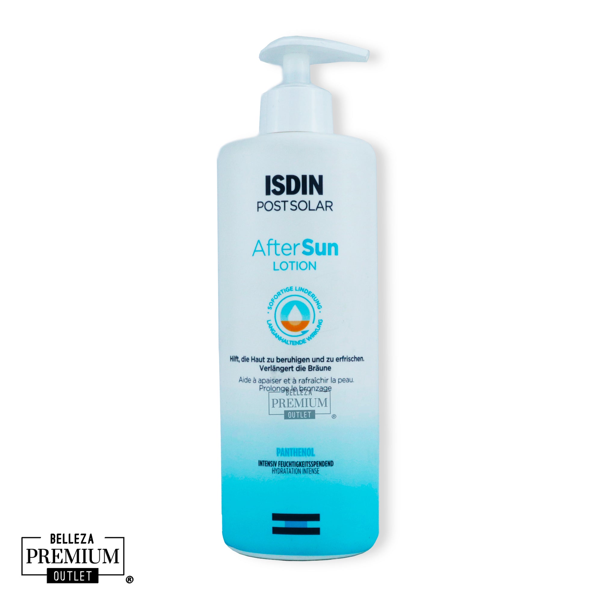 ISDIN After Sun Lotion 400ml – Hidratación, Calma y Reparación para la Piel Después del Sol