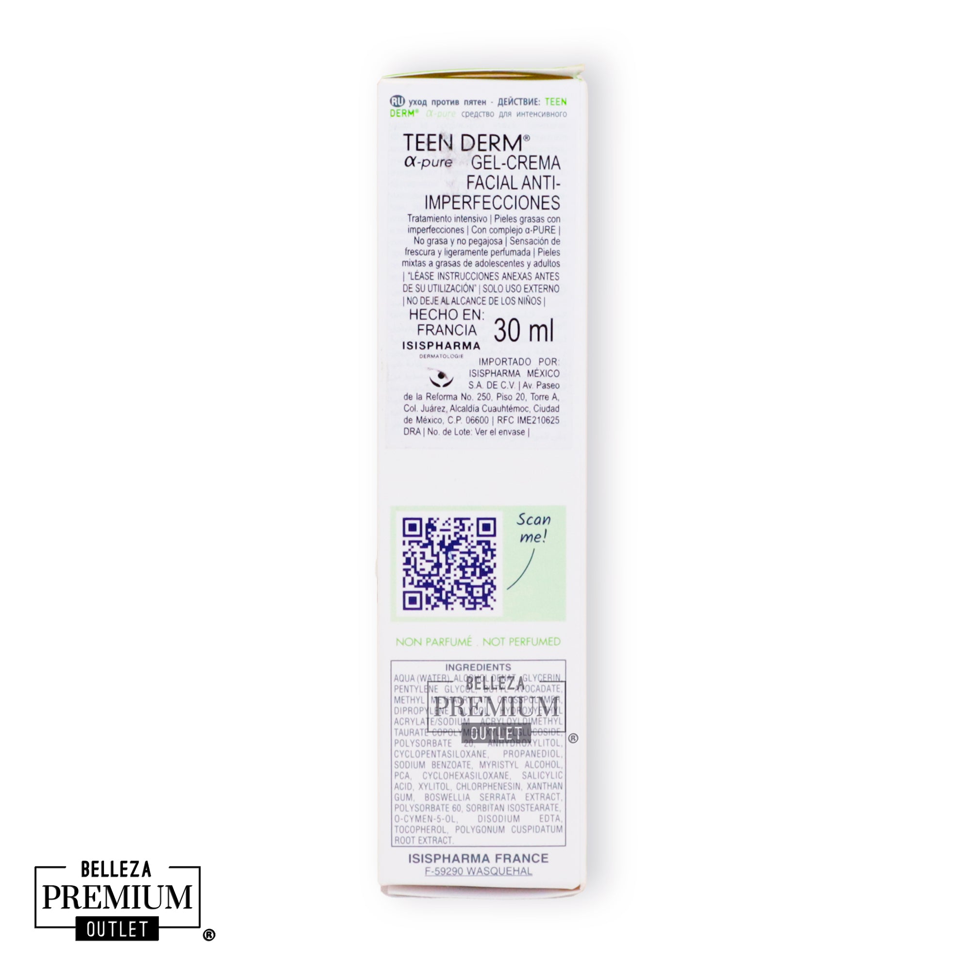 Isispharma Teen Derm Alpha Pure Anti-imperfections 30ml