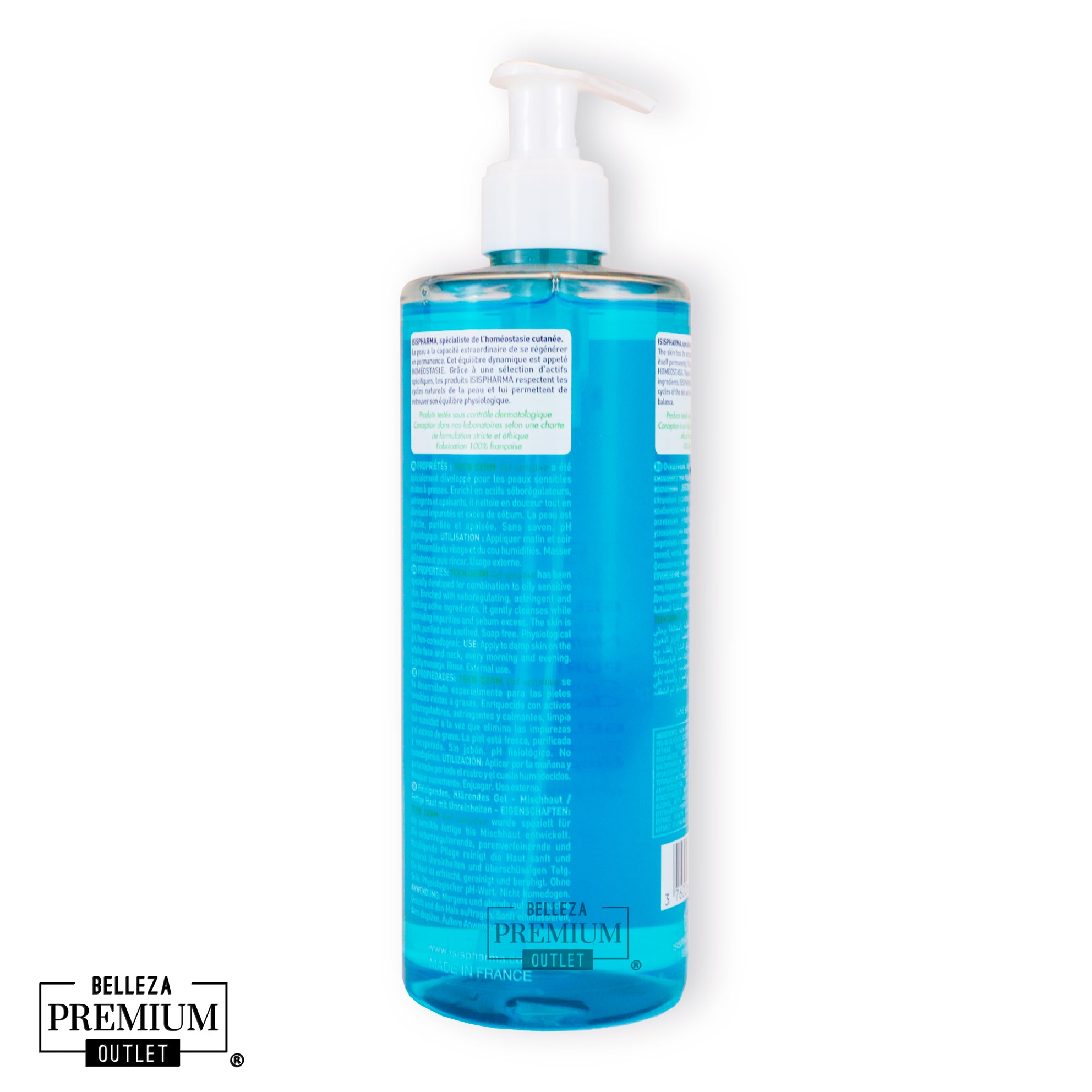 Isispharma Teen Derm Gel Sensitive 400ml