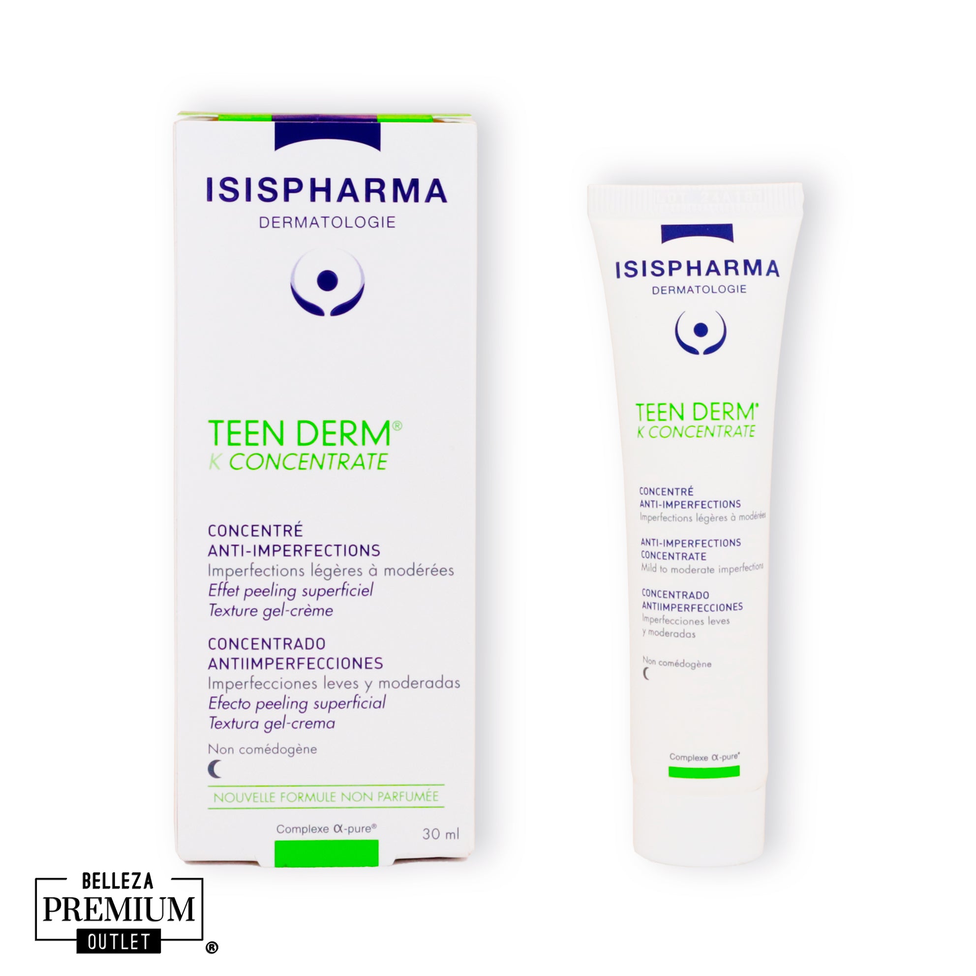 Isispharma Teen Derm Concentrate Anti-imperfections 30ml